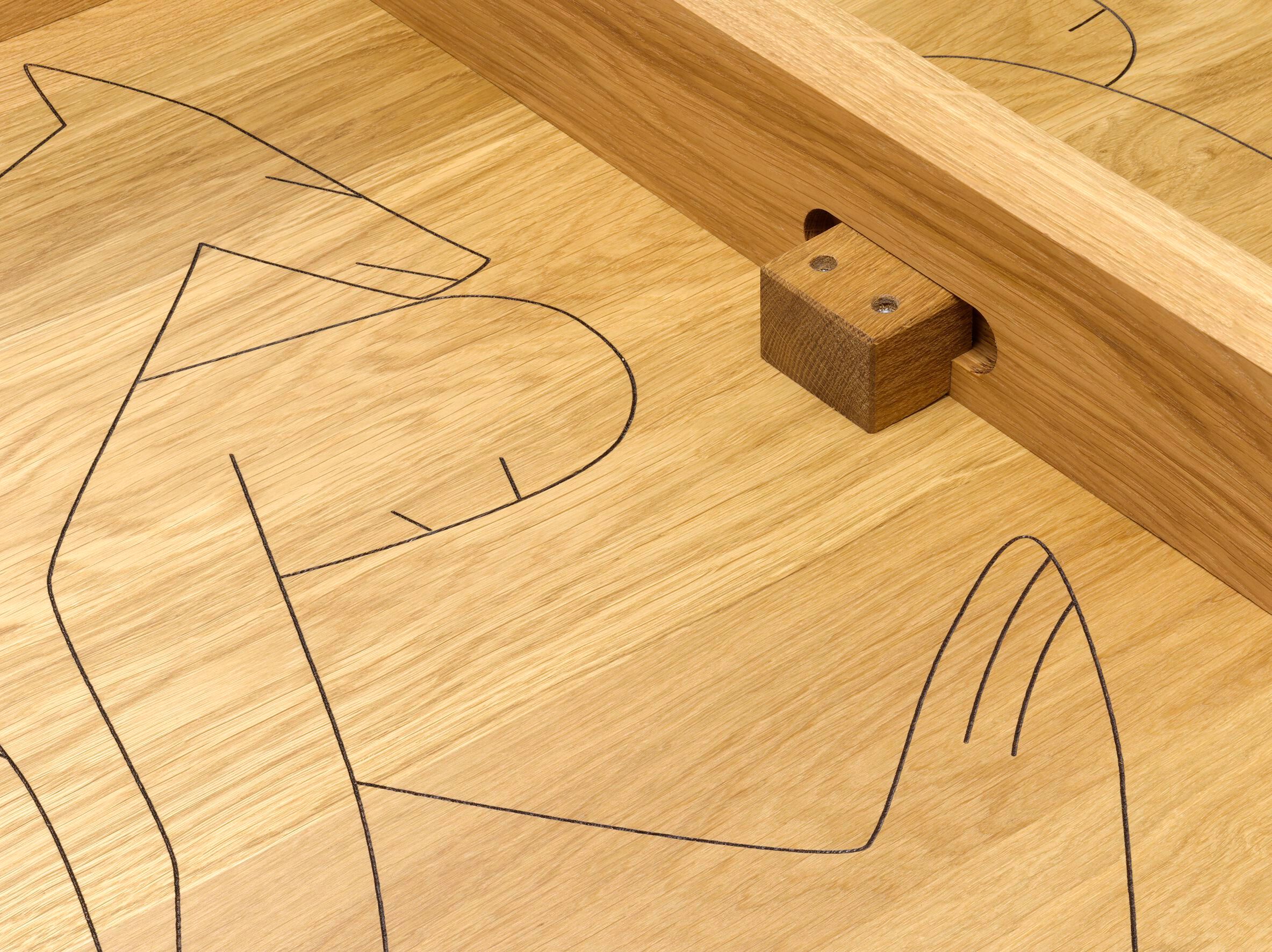 Прямоугольный дубовый стол e15 BIGFOOT™ ANNIVERSARY EDITION ARCH-00095902 - Вид №6