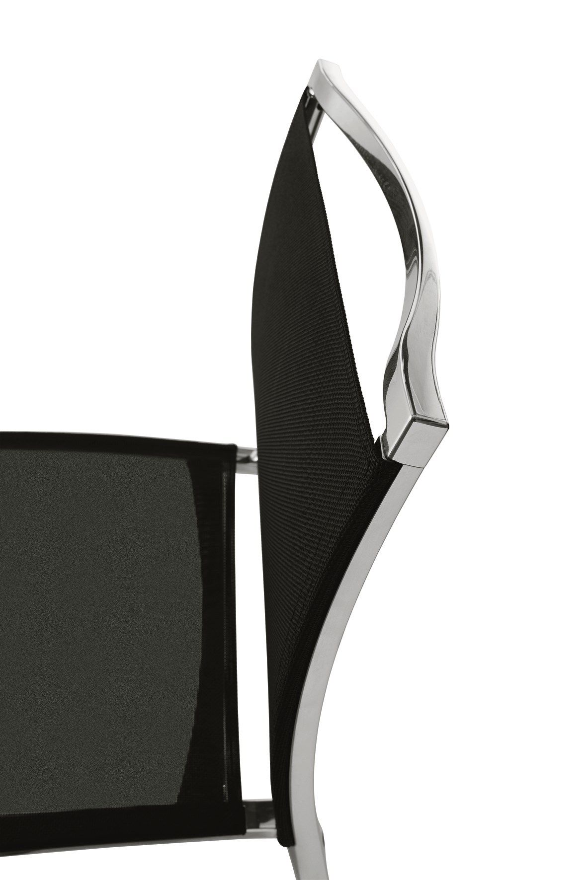 Штабелируемый садовый стул из полиэстера Desalto песок ARCH-00151213 - Вид №7