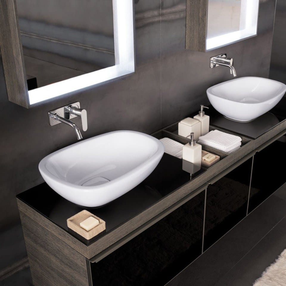 Зеркало в рамке со встроенным освещением Geberit Citterio ARCH-00131295 - Вид №1