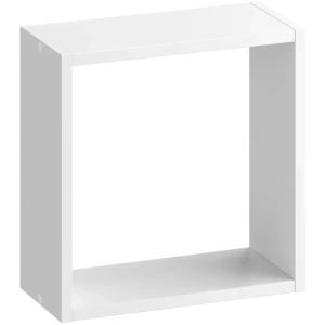 Стеллаж SPACEO KUB 1/2К, 36х36х15,9 см, цвет белый