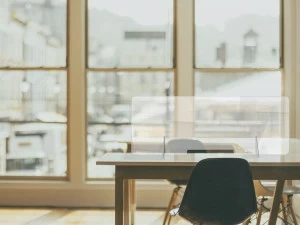 Slalom Настольная перегородка из акрилового стекла