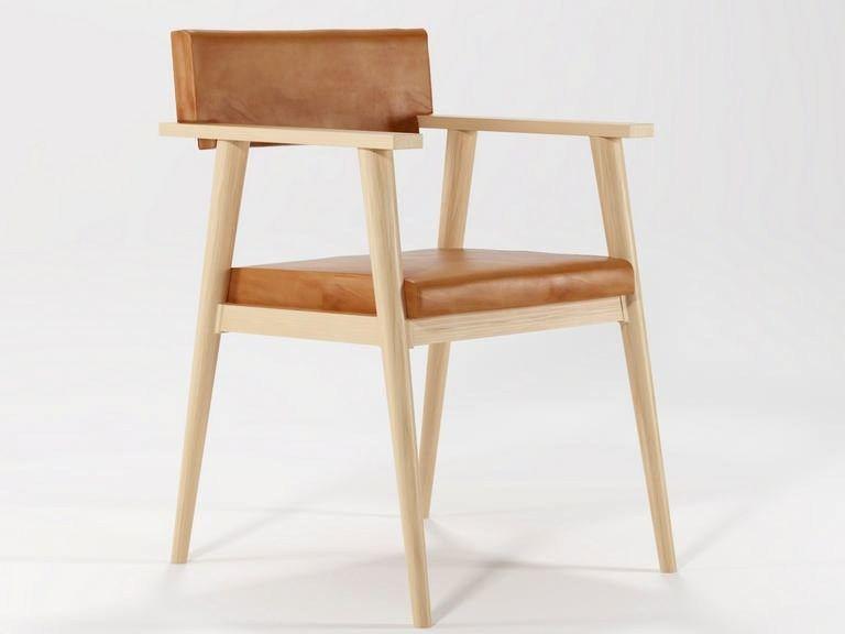 KARPENTER Мягкое кожаное кресло с подлокотниками Vintage sun-id-1444789 - Вид №11