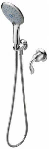 JUSTIME Смеситель для душа из хромированной латуни с ручным душем Ether