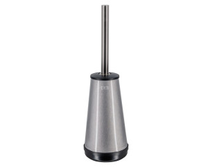 GIM303 Конус для ершика для унитаза, стоячий, МИНИ, матовая сталь Merida