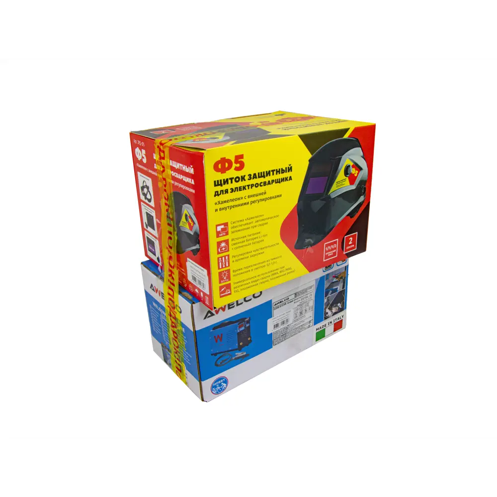 Сварочный аппарат инверторный Awelco Маска Ф5 EXTRA170, 160 А, до 5 мм STLM-2058341 - Вид №5