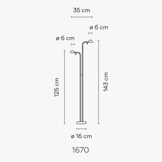 Светодиодный торшер Vibia ARCH-00034496 - Вид №8