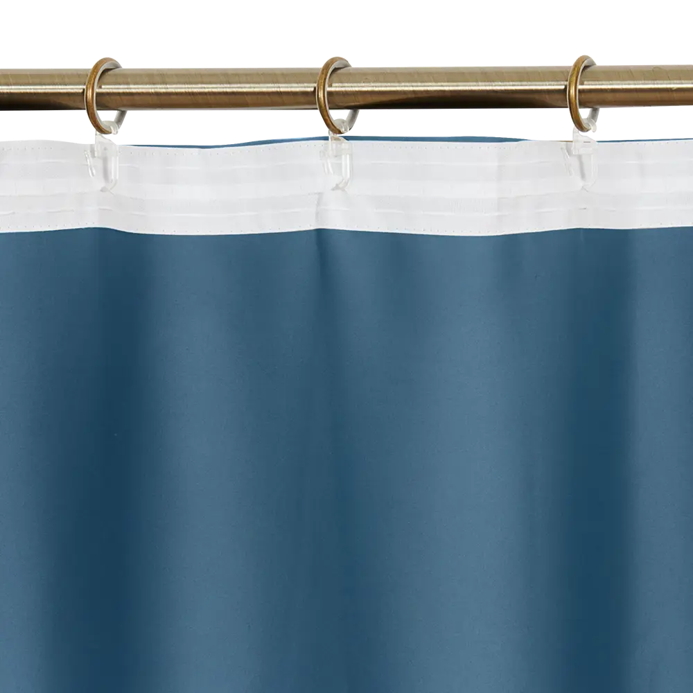 Штора на ленте блэкаут Ален 140x270 см цвет синий ТОРГОВЫЙ ДОМ ТЕКСТИЛЬ STLM-2113460 - Вид №4