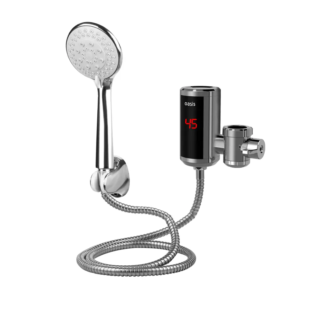 Проточный водонагреватель Oasis NS с душевой лейкой - мгновенная горячая вода 89347195 STLM-0806302