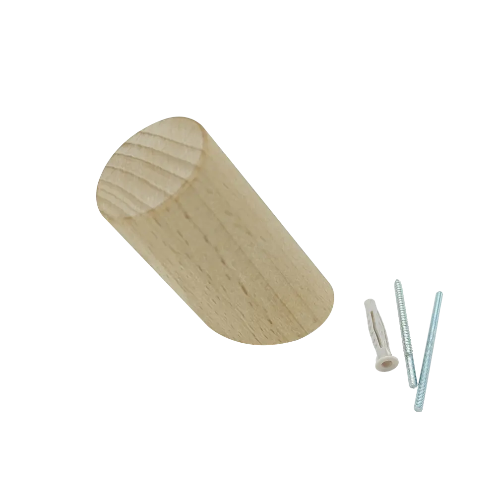 Крючок Branco 3x3x6.1 см цвет натуральный 89388842 STLM-2133009 Santreyd  - Вид №1