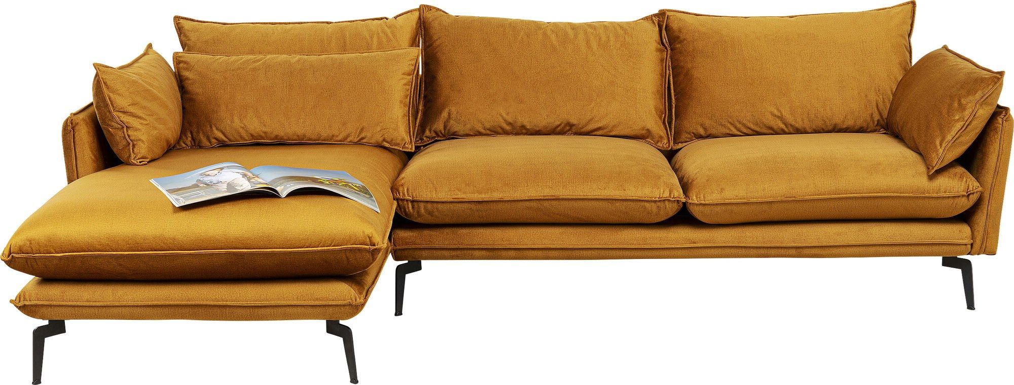 3-местный тканевый диван с полуостровом KARE Design MONZA ARCH-00014265 - Вид №6