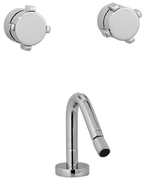 RUBINETTERIE STELLA Смеситель для биде на 3 отверстия Aster sun-id-1352387 - Вид №1