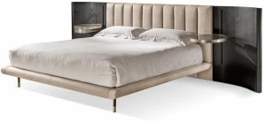 Cantori Кровать из мягкой кожи Mirage