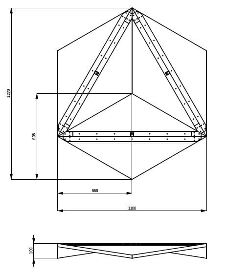 Акустическая подвесная панель из ПЭТ ECHOJAZZ ECHOORBIT® ARCH-00044986 - Вид №11