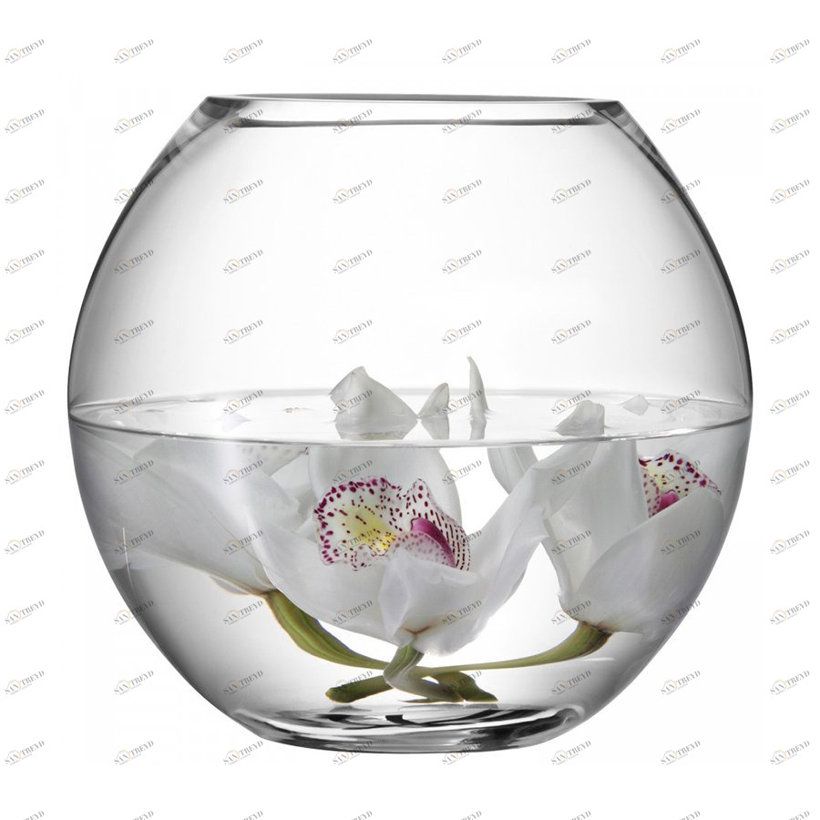 Ваза круглая flower 22 см LSA INTERNATIONAL - 253348 Прозрачный 