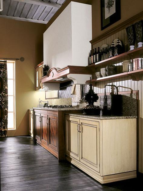 Martini Interiors Линейная лакированная встроенная кухня из орехового дерева Versailles sun-id-1391163 - Вид №2