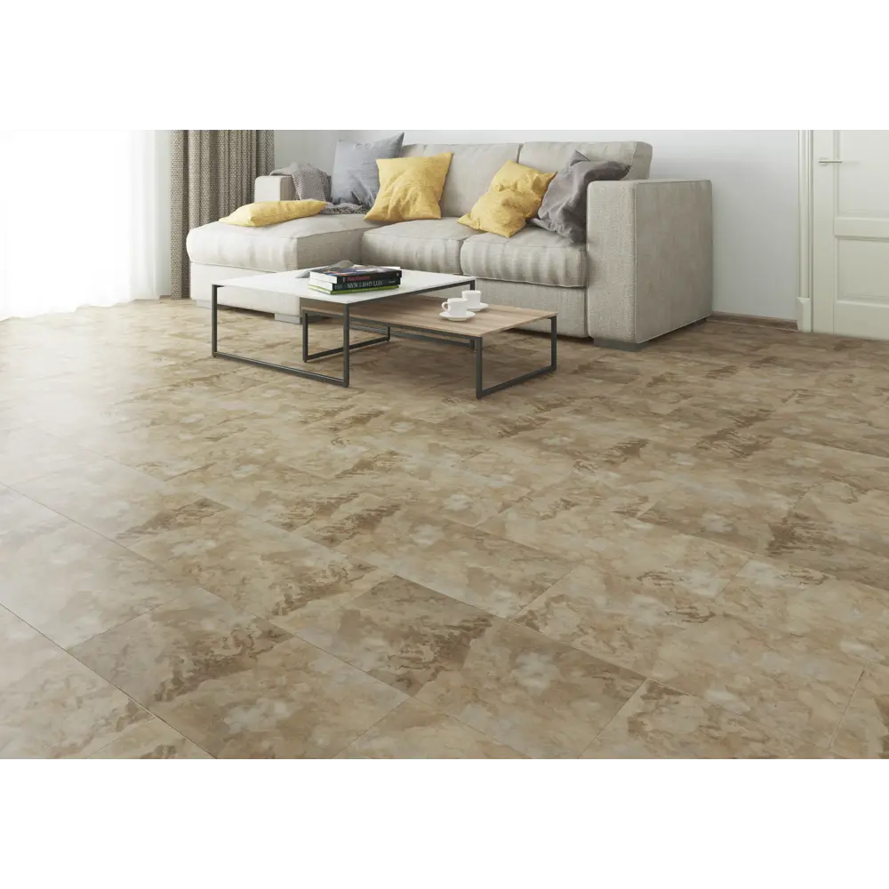 Кварц-винил SPC «Кипр» 33 класс толщина 4.2 мм 1.861 м² Kaiser STLM-2011359