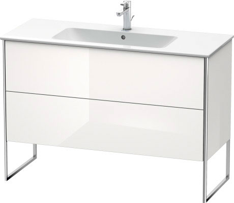 XS444800707 XSquare Тумбочка напольная Бетонно-серый матовый декор Duravit - Вид №2