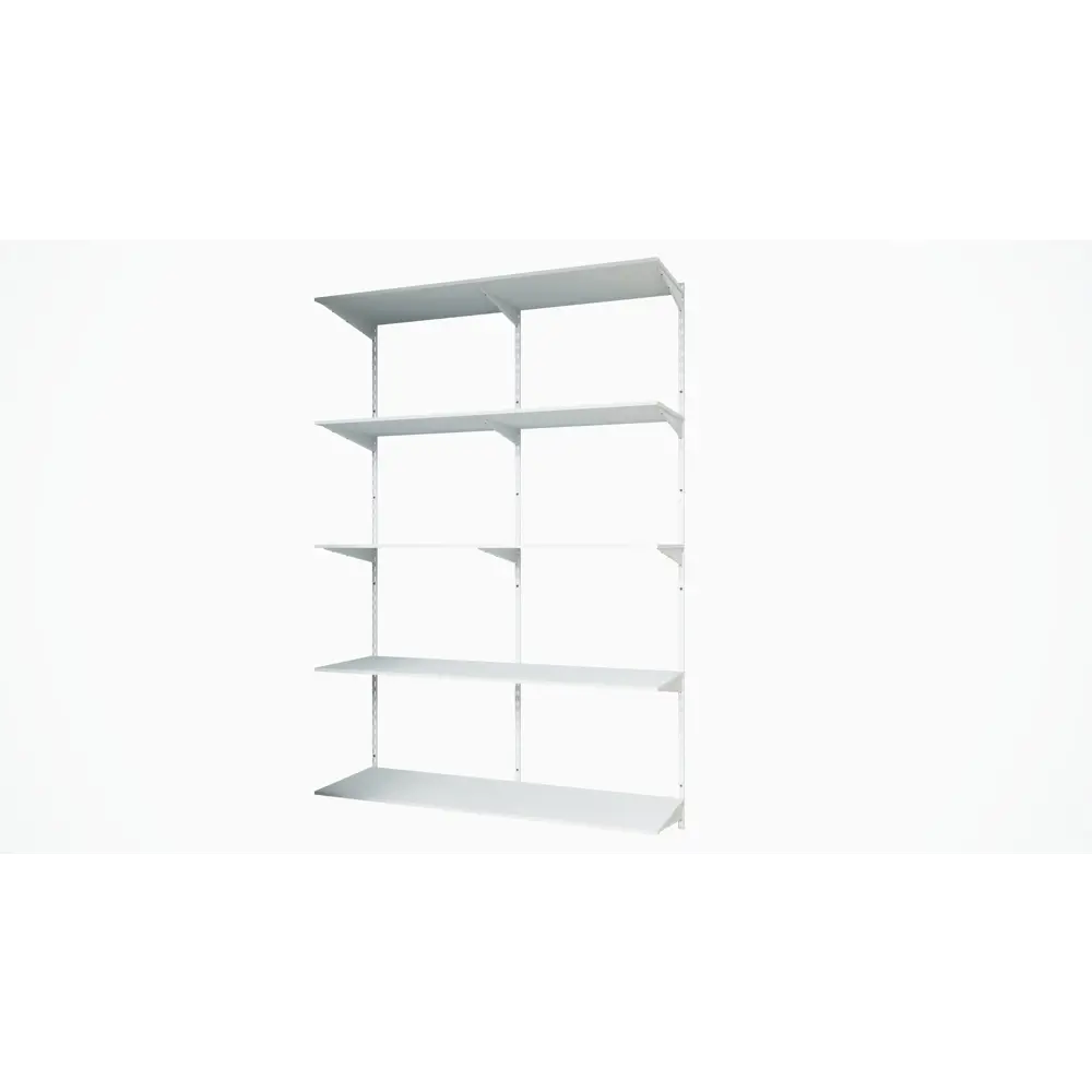 Кронштейн двухрядный KONSENSA 8x1.3 см нагрузка до 25 кг цвет белый STLM-2036504 - Вид №12