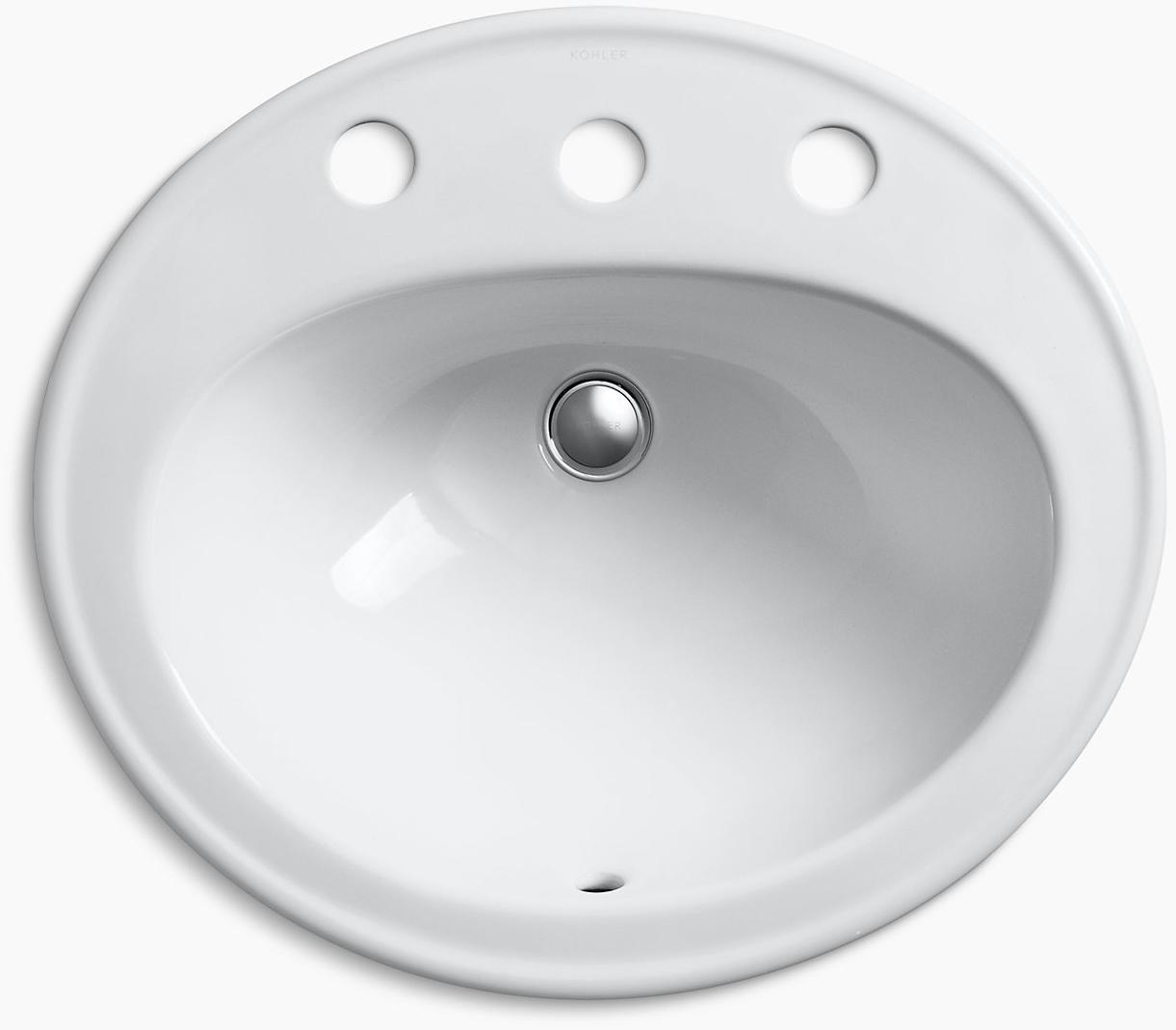 KOHLER Pennington Встраиваемая раковина с 8 K-2196-8-7  - Вид №2