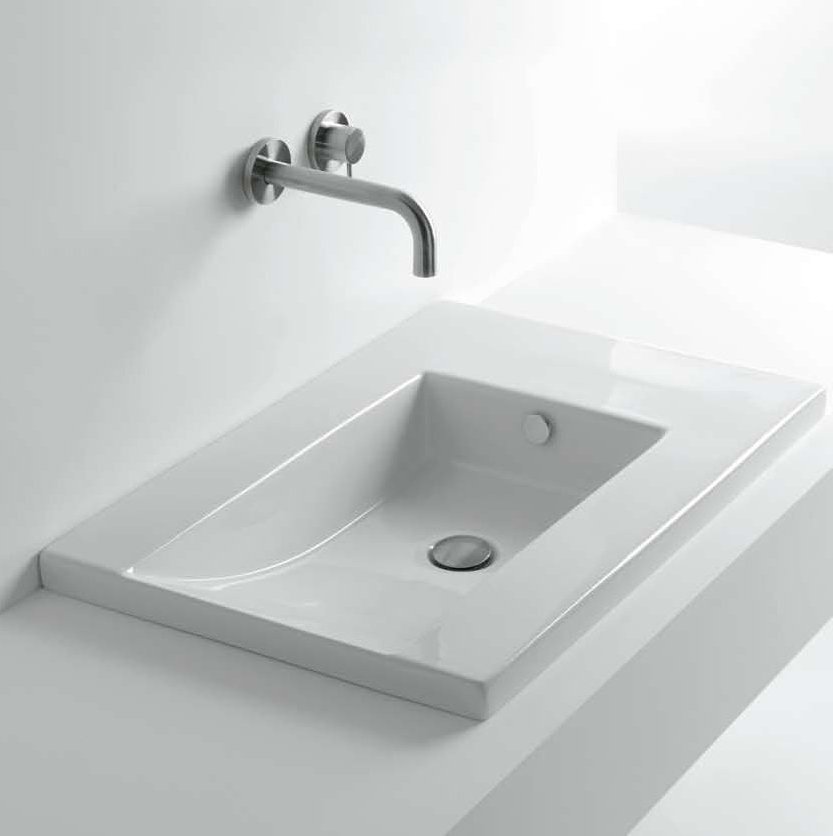 41819 Накладная раковина под столешницу  овальная Santreyd  - Вид №3