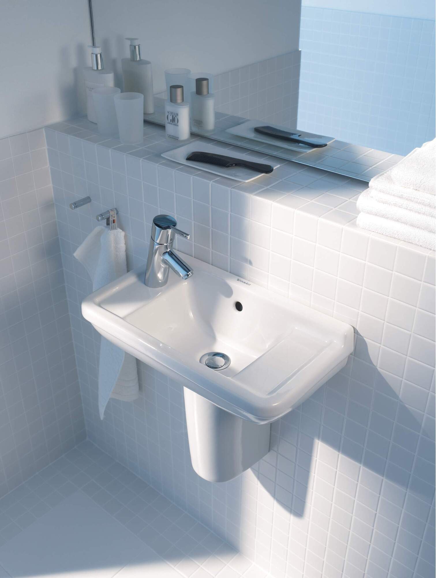 0751500009 Подвесная раковина настенная овальная Duravit Starck 3 - Вид №1