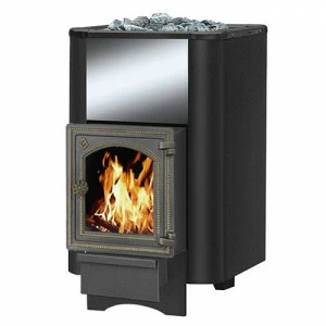 Банная печь Везувий Русичъ Антрацит 16 (ДТ-4С) 2016 без выноса