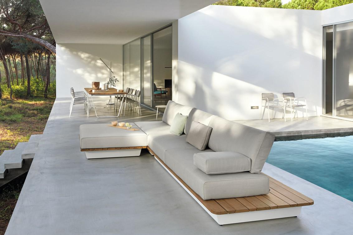 MNST388 Обеденный стол pwi white f8 340см x 113,5см Manutti Air - Вид №1