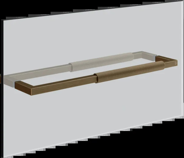 Полотенцесушитель 67544 713 Gessi Shower g СТАРИННАЯ ЛАТУНЬ