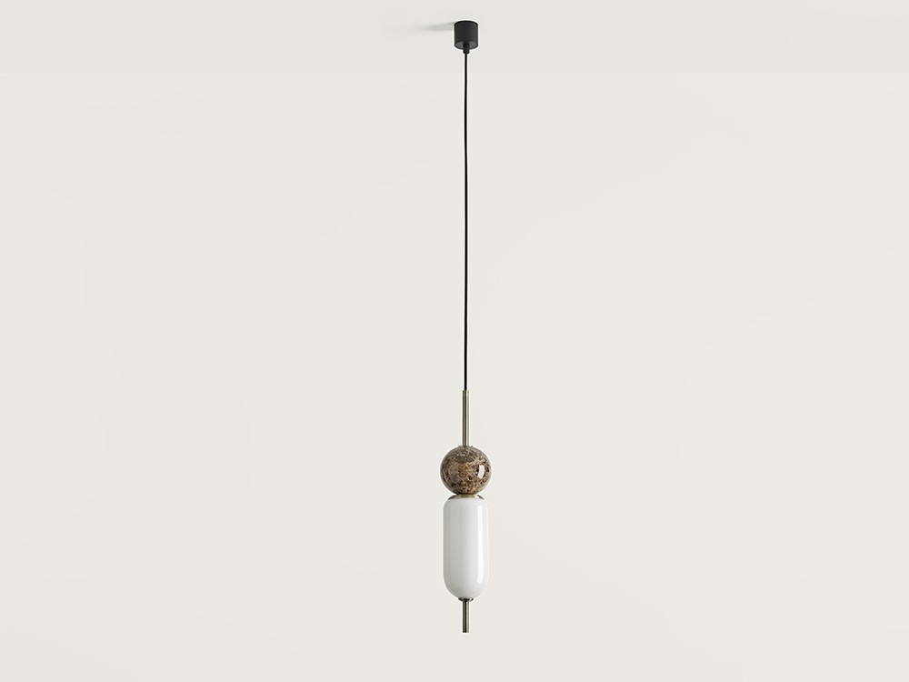 092080 Подвес бронзовый - коричневый мрамор Aromas del Campo Anet 