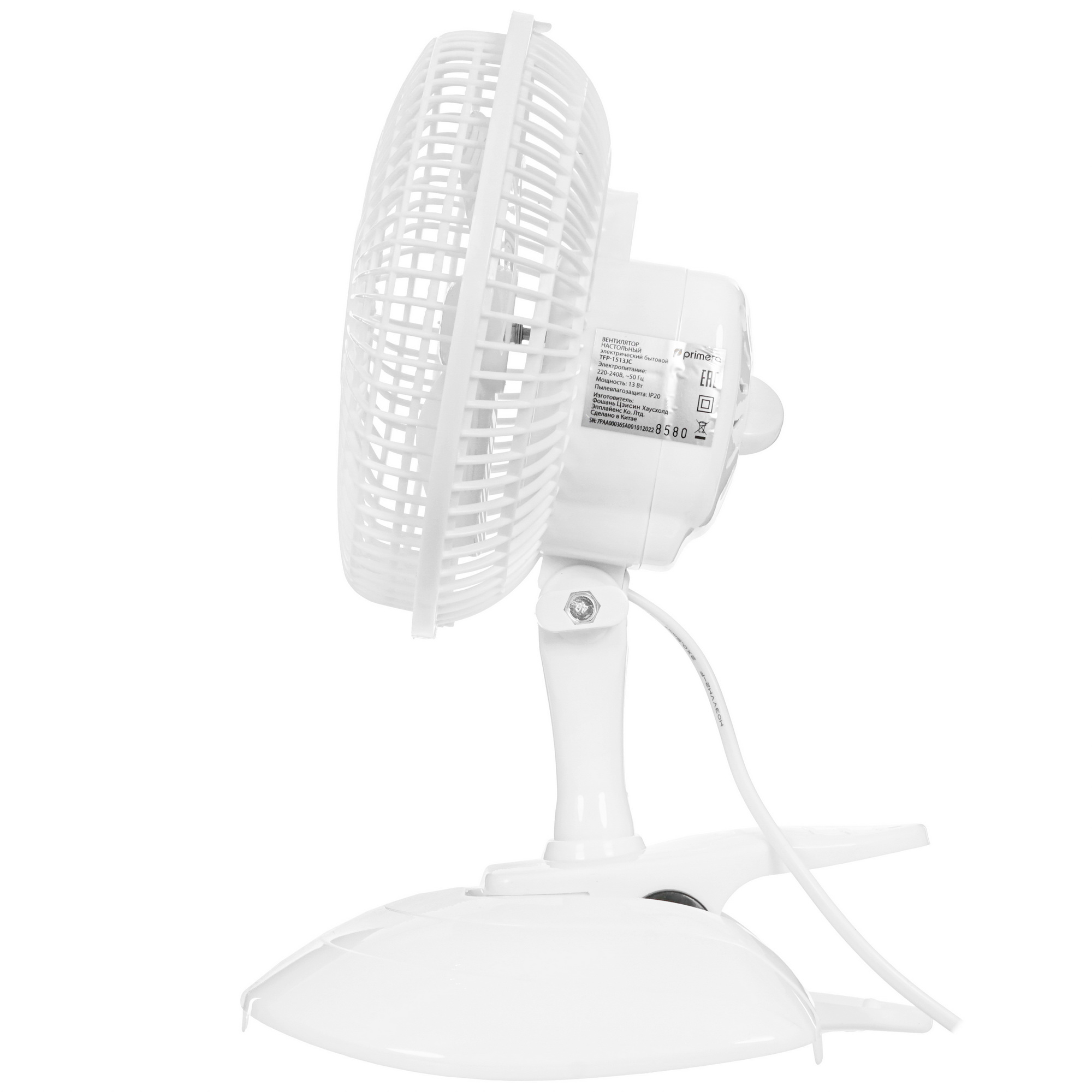 9984619 Вентилятор Primera TFP-1513JC  белый STDN-0085621 - Вид №2
