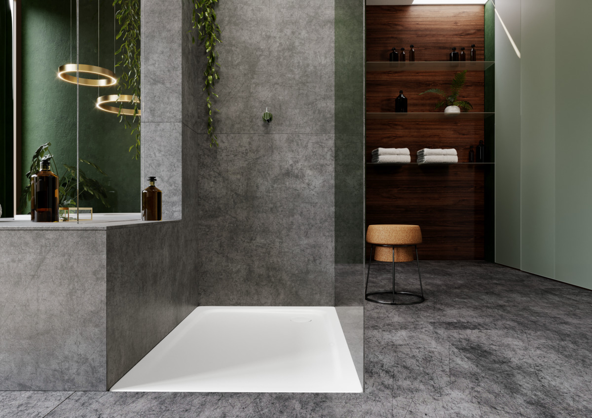 Душевой поддон KALDEWEI Сталь эмалированная 408-2 178 черный 408-2178 - Вид №9