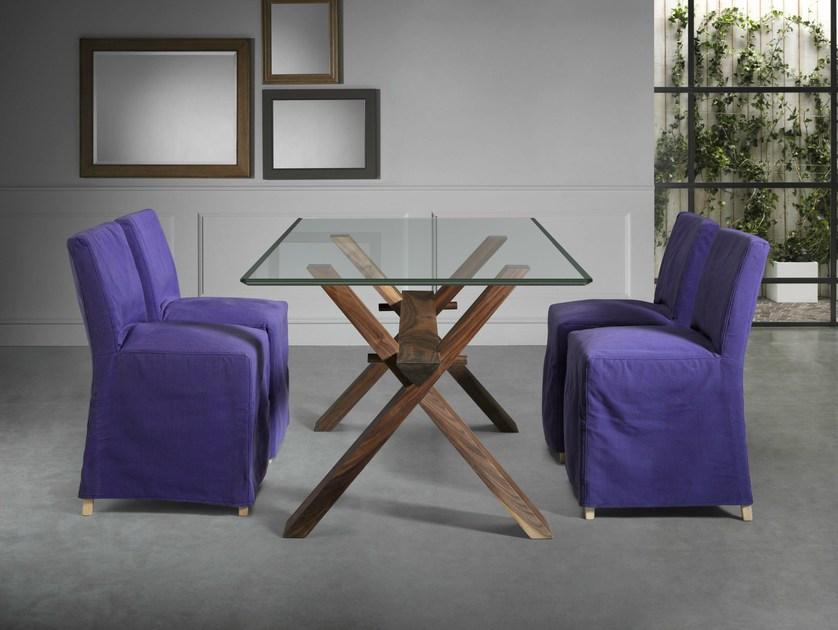 L'Ottocento Стол из дерева и стекла на заказ Canaletto sun-id-1479854 - Вид №1