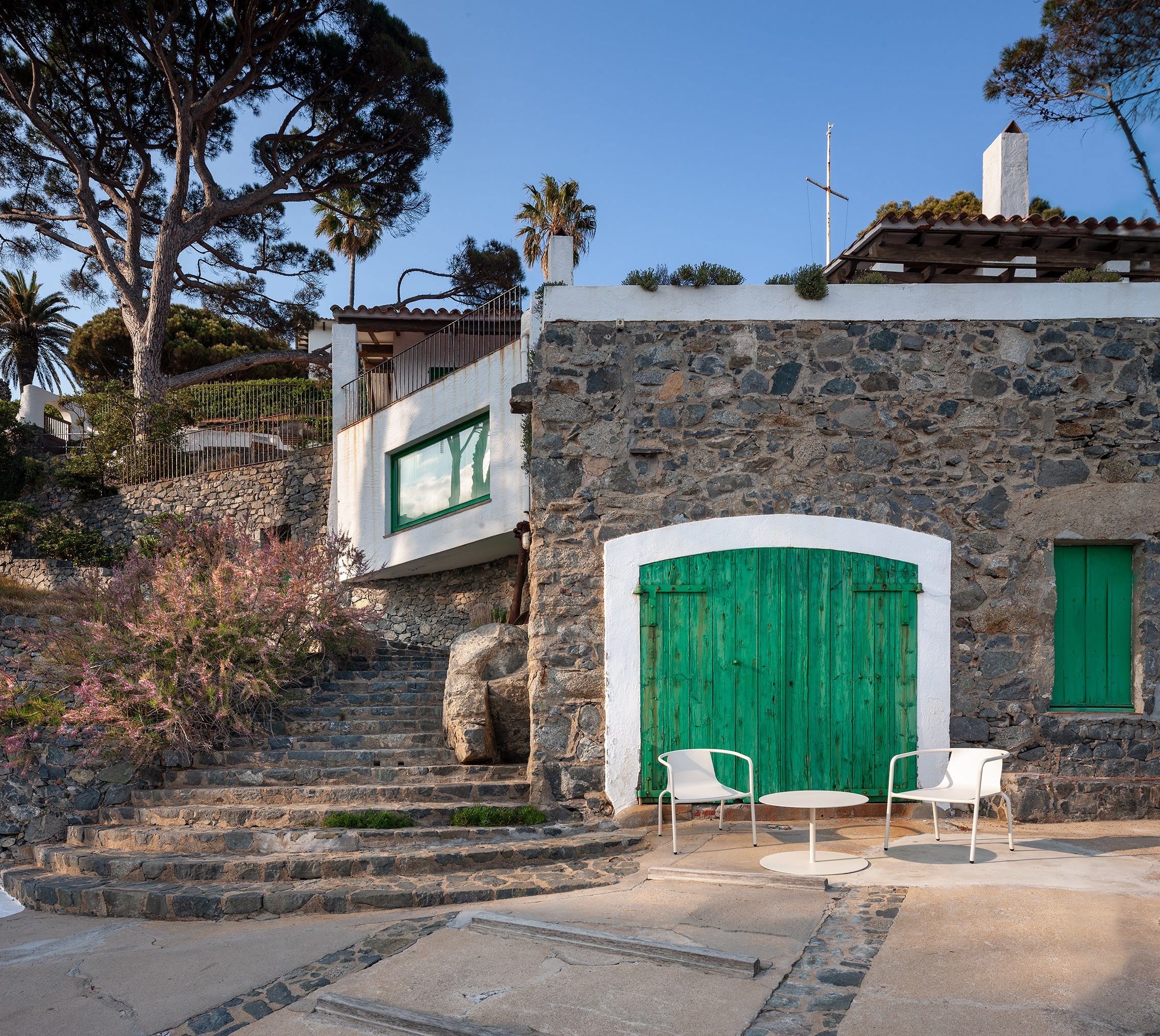 Алюминиевый садовый стул с подлокотниками iSimar Cadiz ARCH-00071594