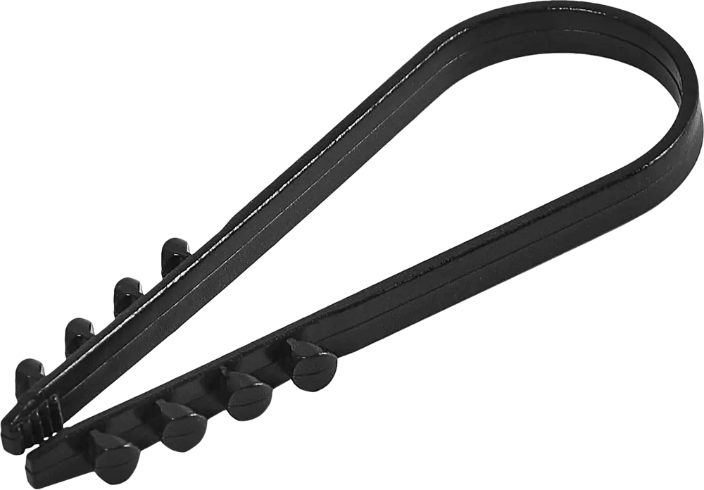 Дюбель-хомут Santreyd для кабеля 11-18 мм, черный, 10 шт 87659090