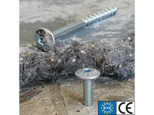 Оцинкованный винтовой соединитель для бетонной съемки
