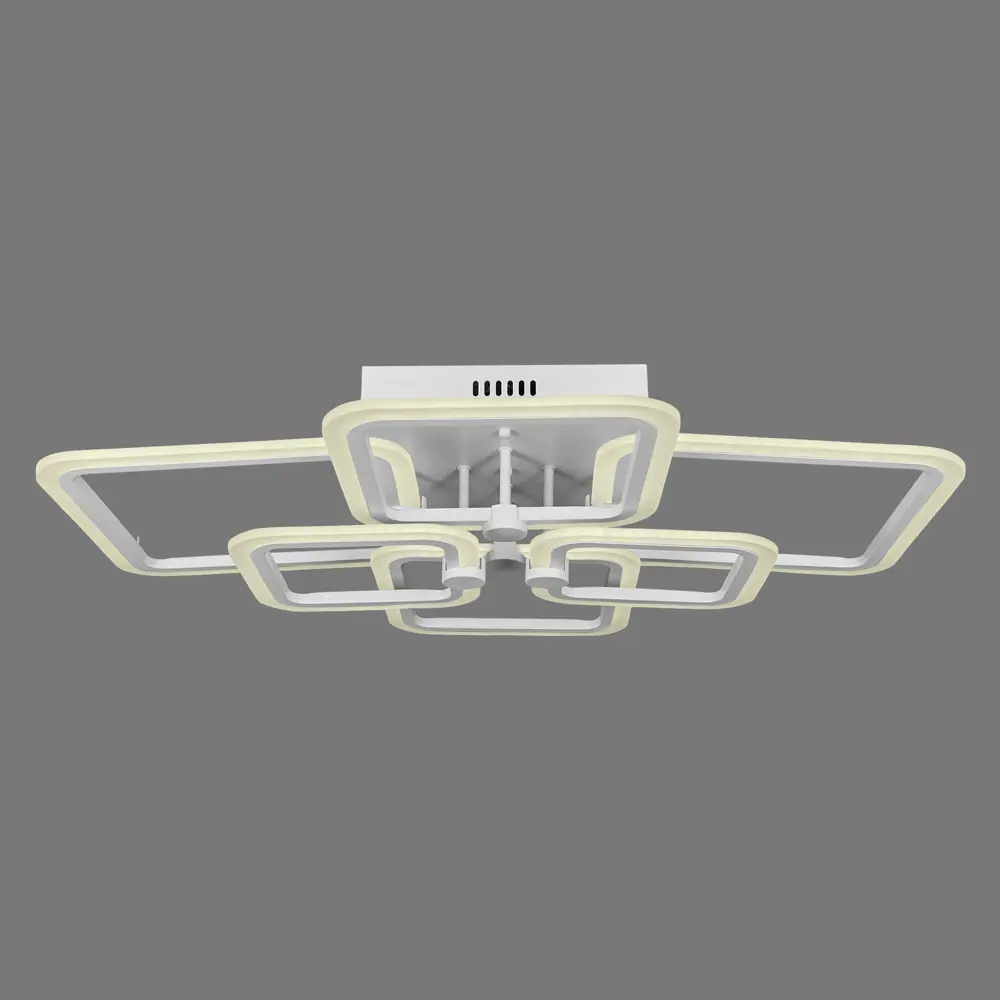 Люстра потолочная светодиодная Escada 10220/6LED 120W с пультом управления, 30 м², регулируемый белый свет, цвет белый STLM-2054011 - Вид №2