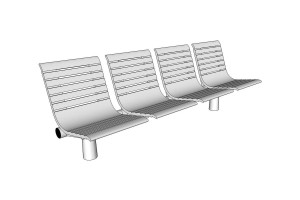 FSRT76 Система сидений tecno rs  Forms-surfaces