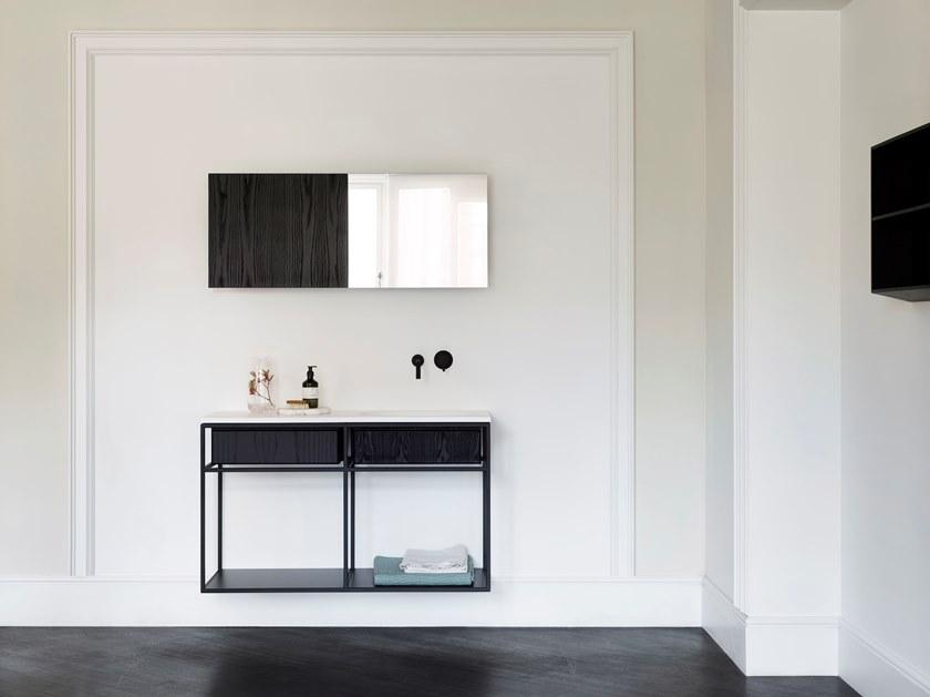 Ex.t Стенка для ванной из ясеня Frame Exframecab/ne - Вид №3