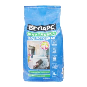 Шпаклёвка водостойкая БОЛАРС (5 кг)