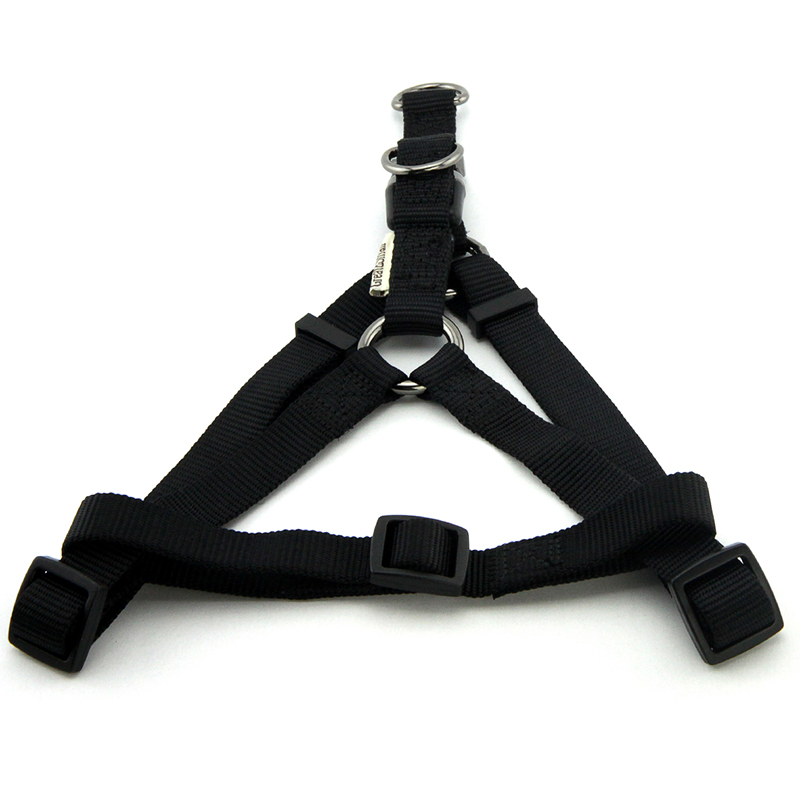 ПР0050085 Шлейка для собак 10мм (обхват 25-40см) черная Great&Small 