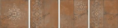 Каменный остров коричневый декорированный  SG926400N  30*30 Kerama Marazzi sun-id-325657