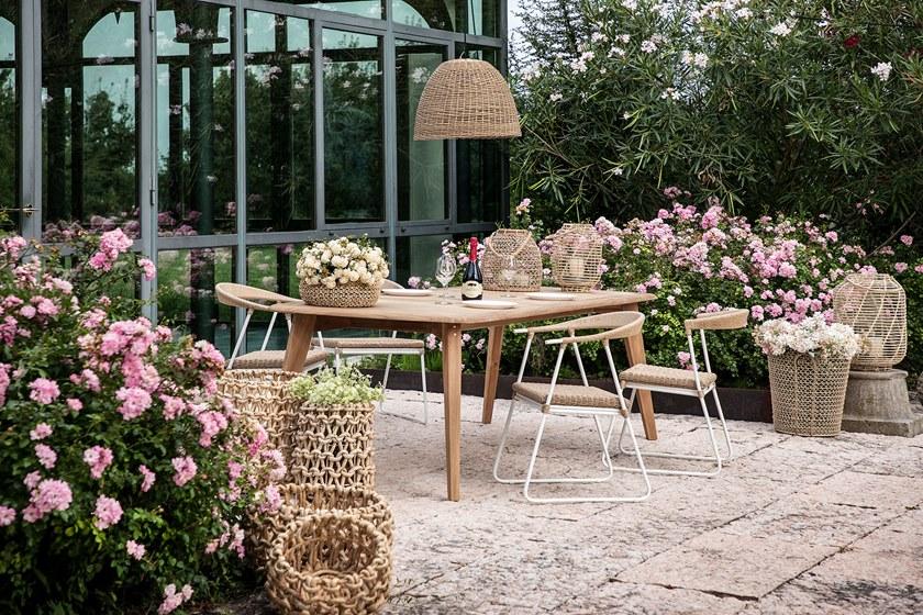 cbdesign Садовый стул из алюминия с подлокотниками Sofia N656n1 - Вид №6