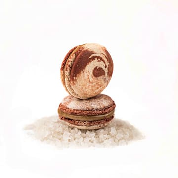 Макаронс соленая карамель CACAOJET 30 г Santreyd 34369