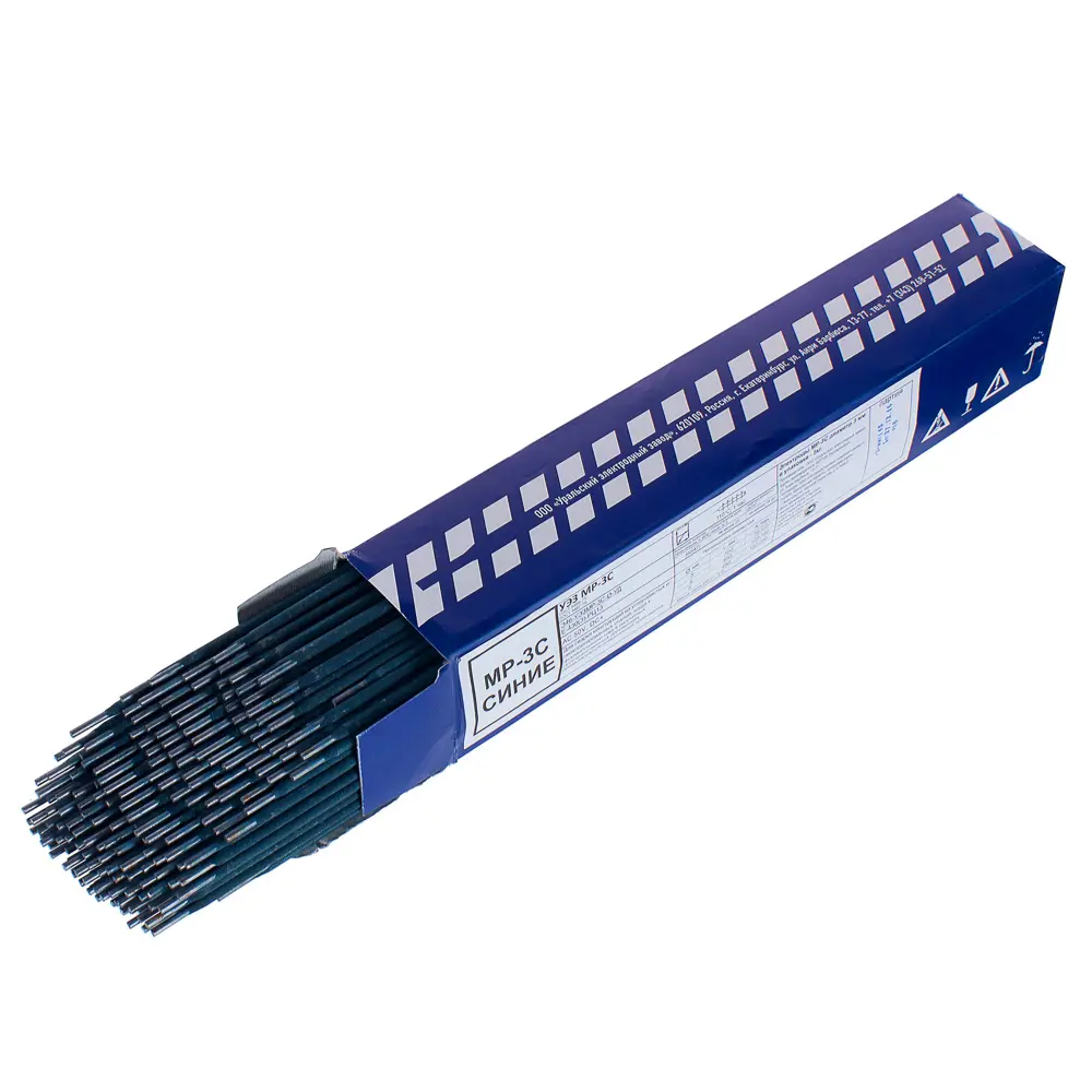 Электроды сталь МР-3С 3 мм, 5 кг цвет синий Santreyd STLM-2210444 - Вид №1