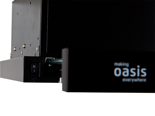 8166196 Вытяжка телескопическая Oasis UV-50B черный STDN-0130026 - Вид №7