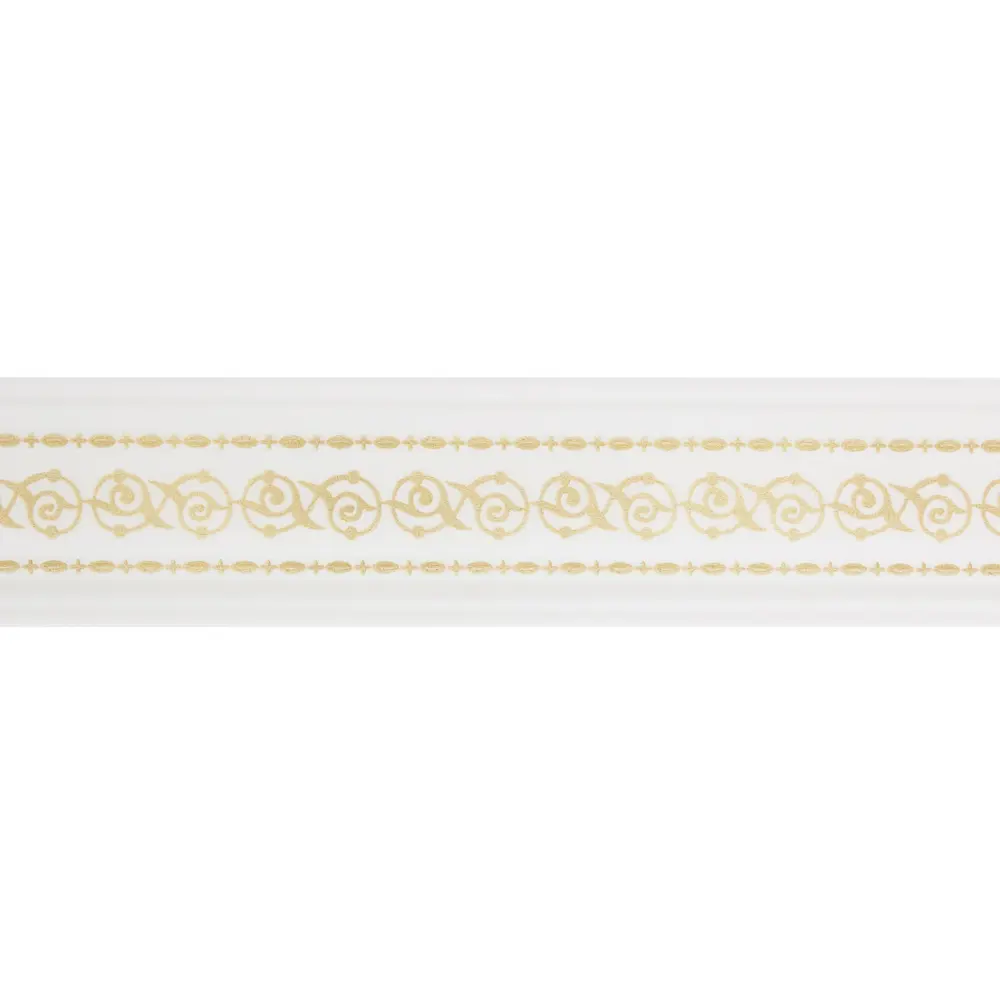 Плинтус потолочный полистирол Z 4501 золотой 12x40x2000 мм Santreyd STLM-2070325