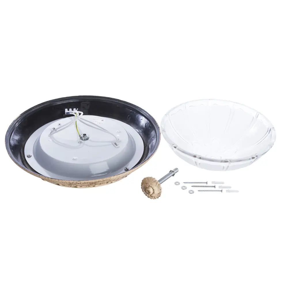 Светильник настенно-потолочный Piatti 2xE27x40 Вт цвет белый Arte Lamp STLM-2199147 - Вид №6