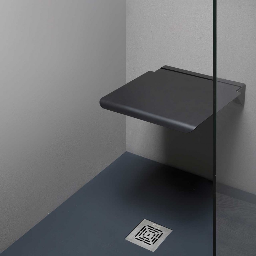 ELSDNREVEVER Life Design Складное сиденье для душа - Elegance  Непрозрачный черный  - Вид №3