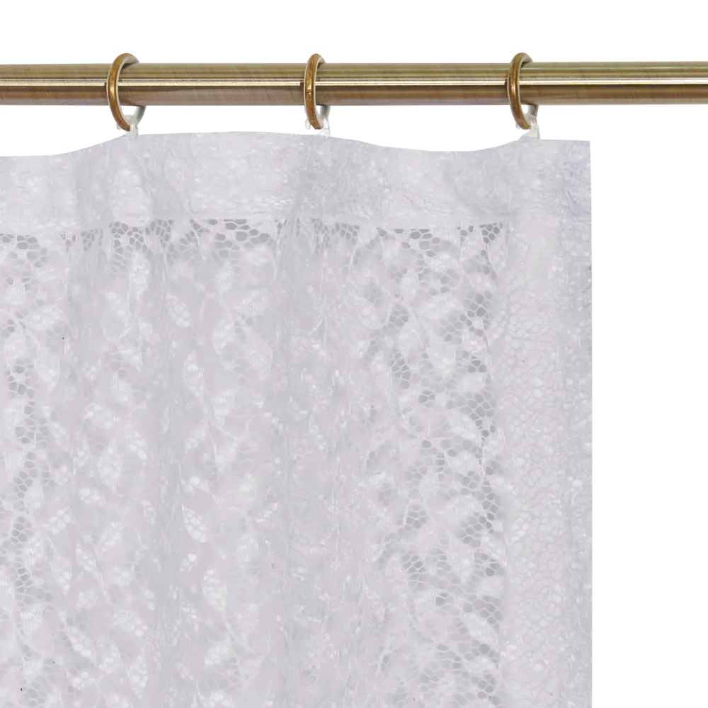 Тюль на ленте Premium 250x260 см цвет белый AMORE MIO STLM-2205224 - Вид №3