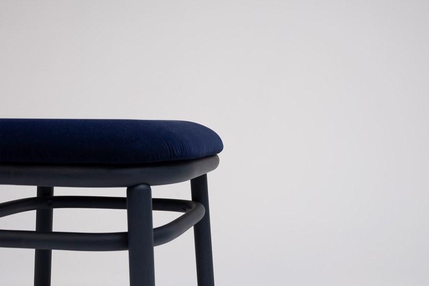 ONDARRETA Низкий табурет из ткани Lana sun-id-1485019 - Вид №5